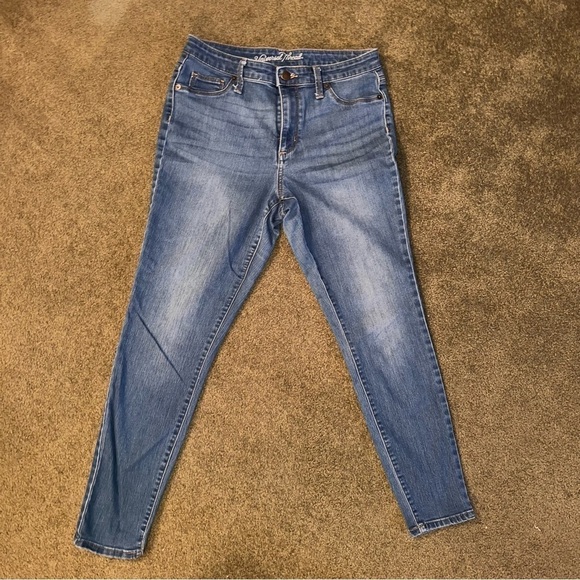 Universal Thread High Rise Skinny Jeggings Medium Blue Size 10/30R - Picture 8 of 10